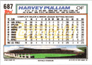 1992 Topps Harvey Pulliam