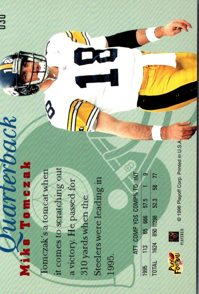 1996 Playoff Prime Mike Tomczak
