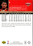 2006 UD Reserve Joe Johnson