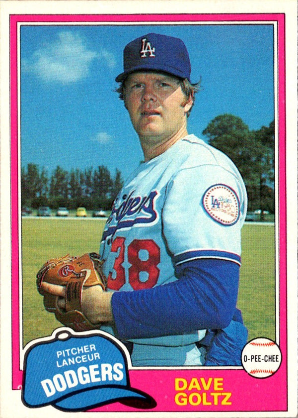 1981 O-Pee-Chee Dave Goltz #289
