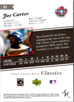 2005 Upper Deck Classics Joe Carter #51