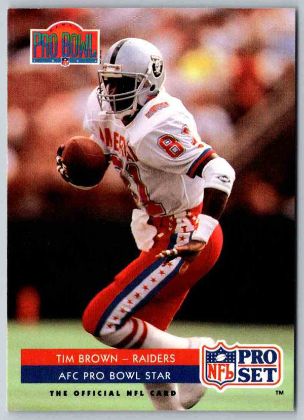 1992 Proset Tim Brown #377