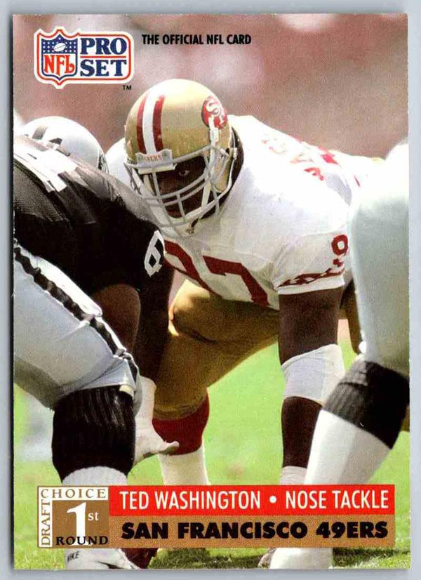 1990 Proset Ted Washington #754