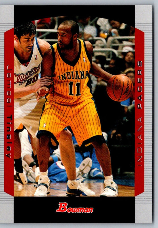 2004 Bowman Jamaal Tinsley #56