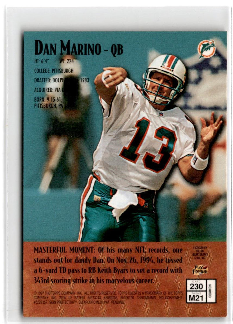 1996 Topps Dan Marino