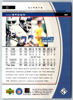1999 Upper Deck Black Diamond Gary Brown #69