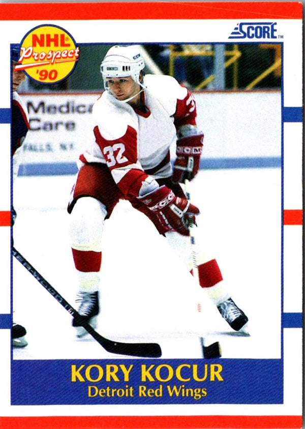 1990 Score Kory Kocur #384 Rookie