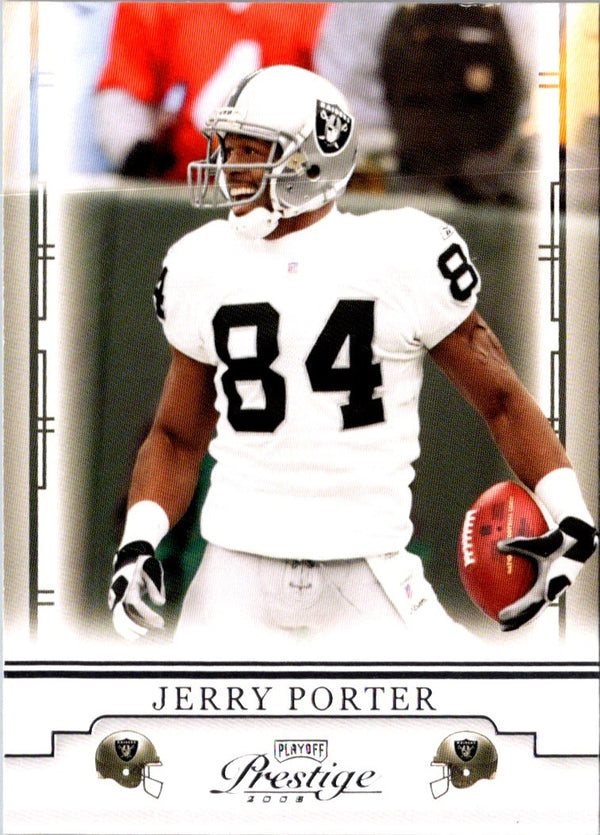 2008 Playoff Prestige Jerry Porter #72