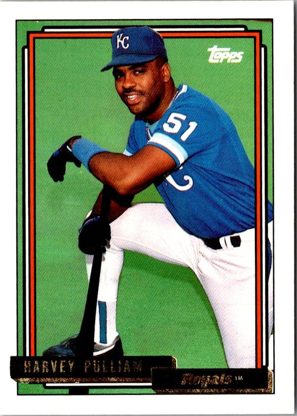 1992 Topps Harvey Pulliam #687