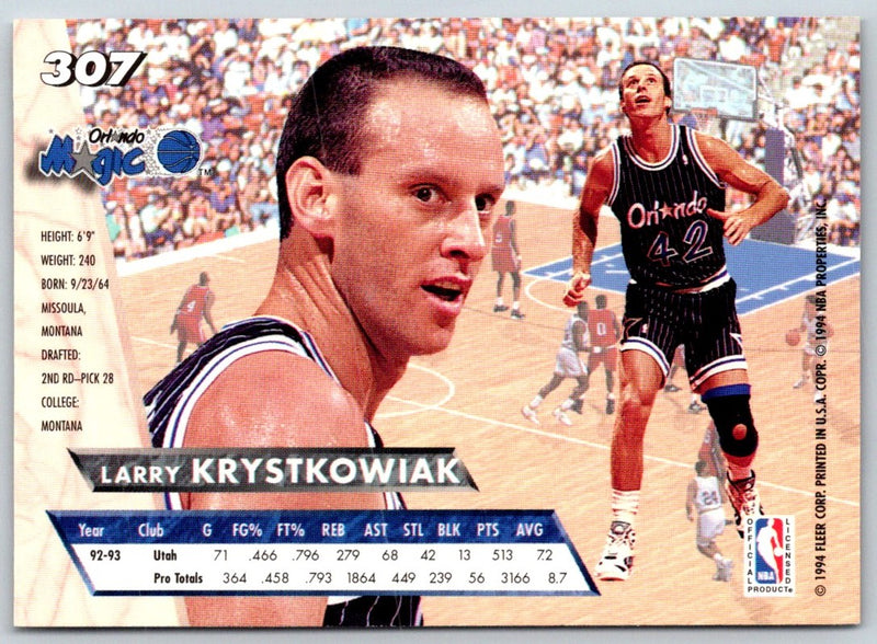 1993 Ultra Larry Krystkowiak