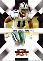2009 Donruss Threads Roy Williams #27
