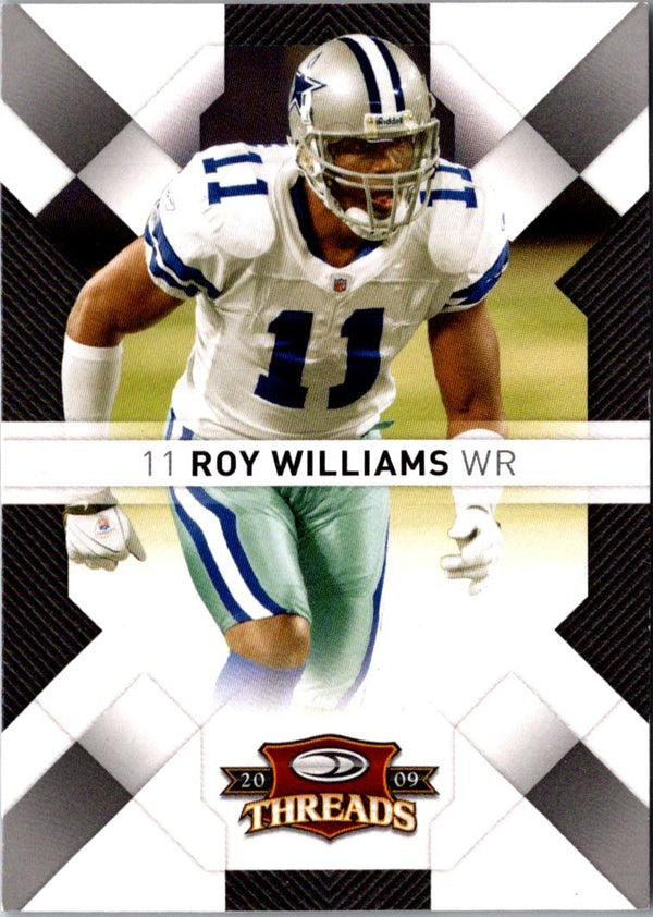 2009 Donruss Threads Roy Williams #27