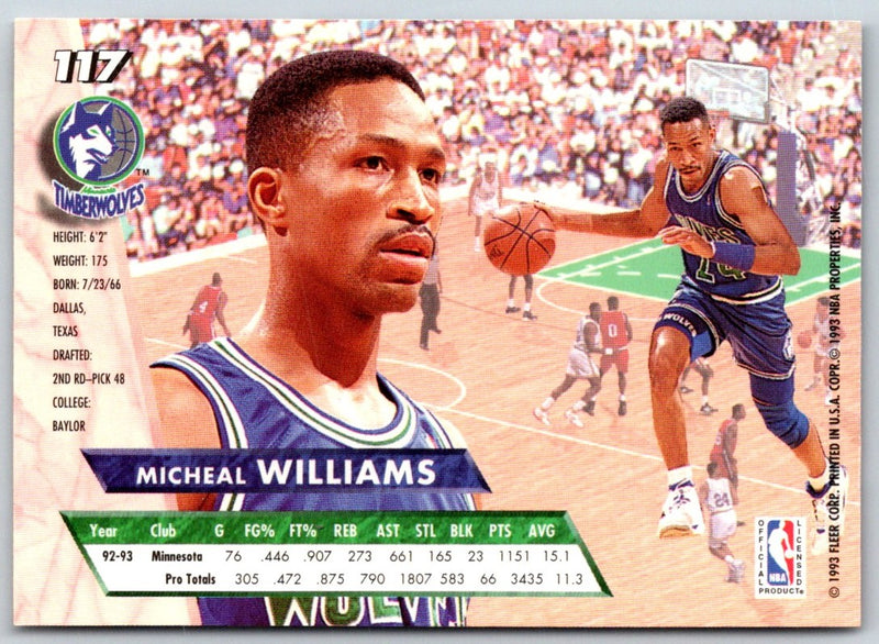 1993 Ultra Micheal Williams