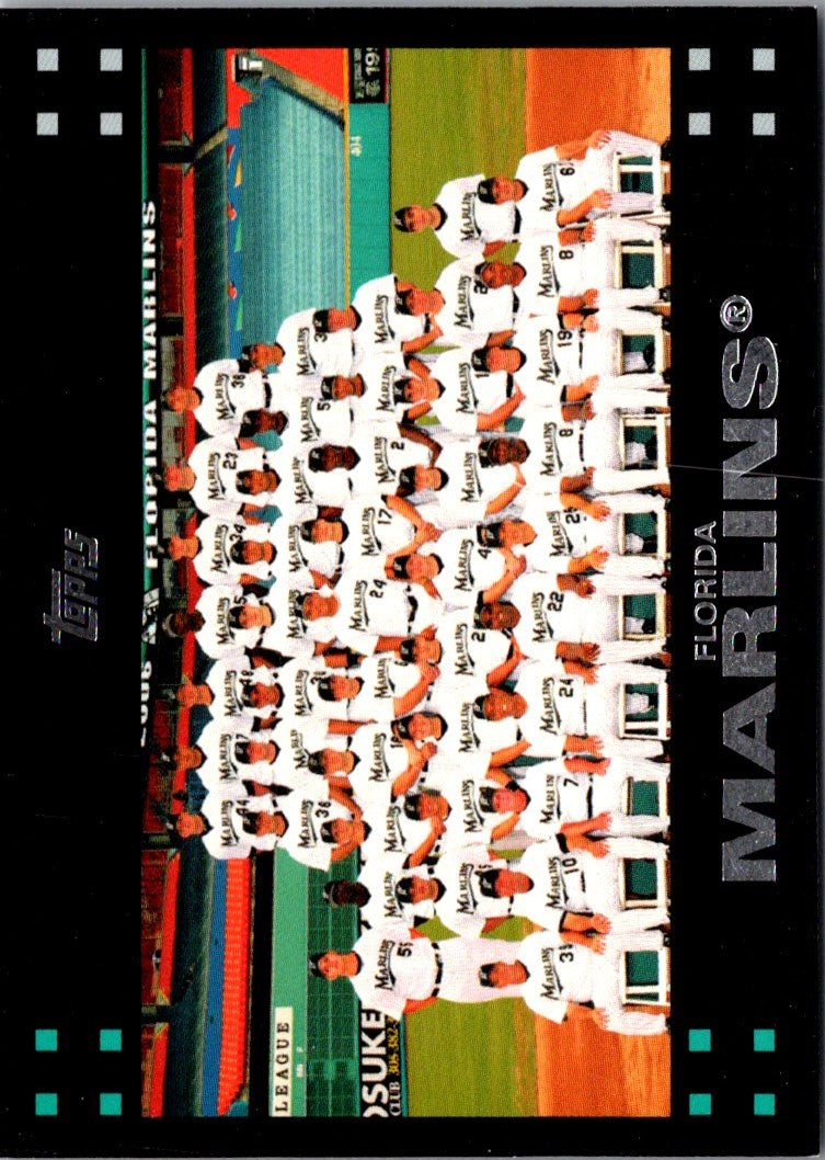 2007 Topps Florida Marlins