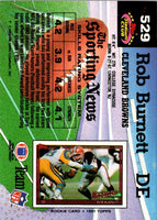 1992 Stadium Club Rob Burnett #529