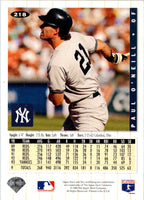 1994 Collector's Choice Paul O'Neill #218