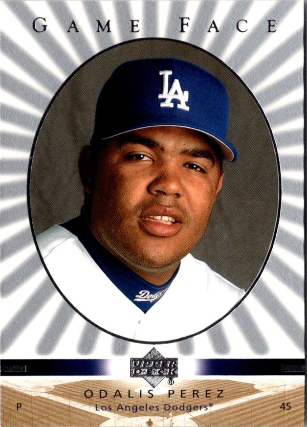 2003 Upper Deck Game Face Odalis Perez #54