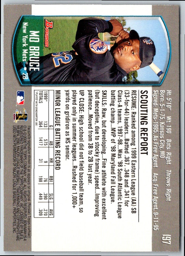 2000 Bowman Mo Bruce