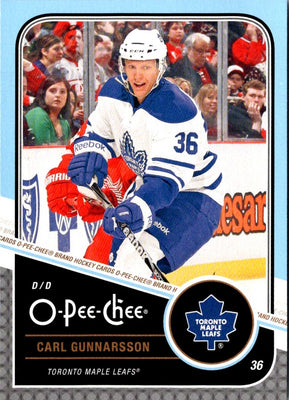 2011 O-Pee-Chee Carl Gunnarsson #366
