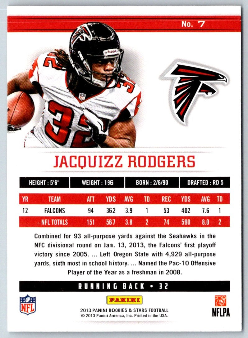 2012 Panini Gridiron Jacquizz Rodgers