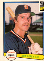 1982 Donruss Rick Leach #583 Rookie