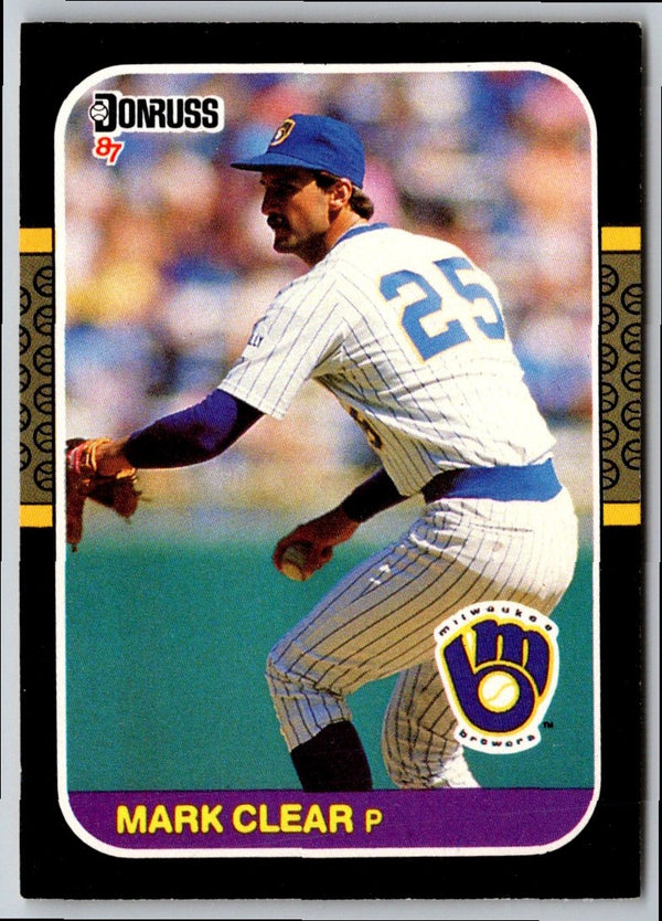 1986 Donruss Mark Clear #493