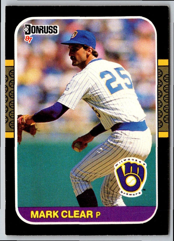 1986 Donruss Mark Clear #493