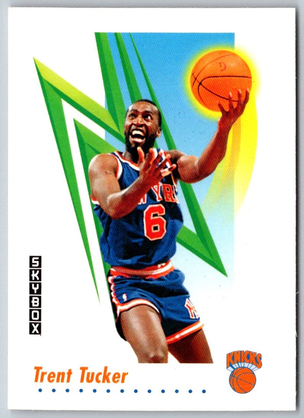 1991 SkyBox Trent Tucker #195