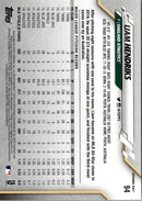 2020 Topps Opening Day Liam Hendriks