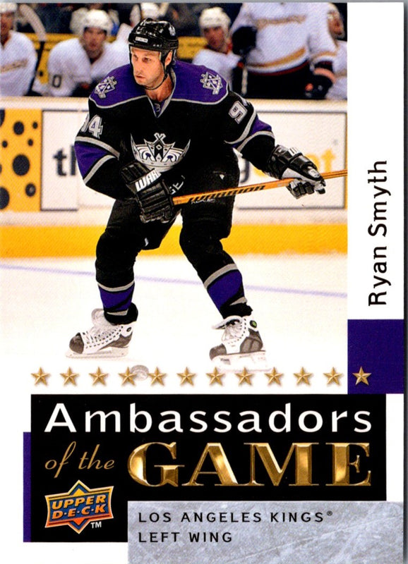 2009 Upper Deck Ambassadors of the Game Ryan Smyth #AG40