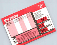 1989 Fleer Kevin Edwards #81