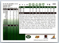 1998 Edge Kyle Brady #222