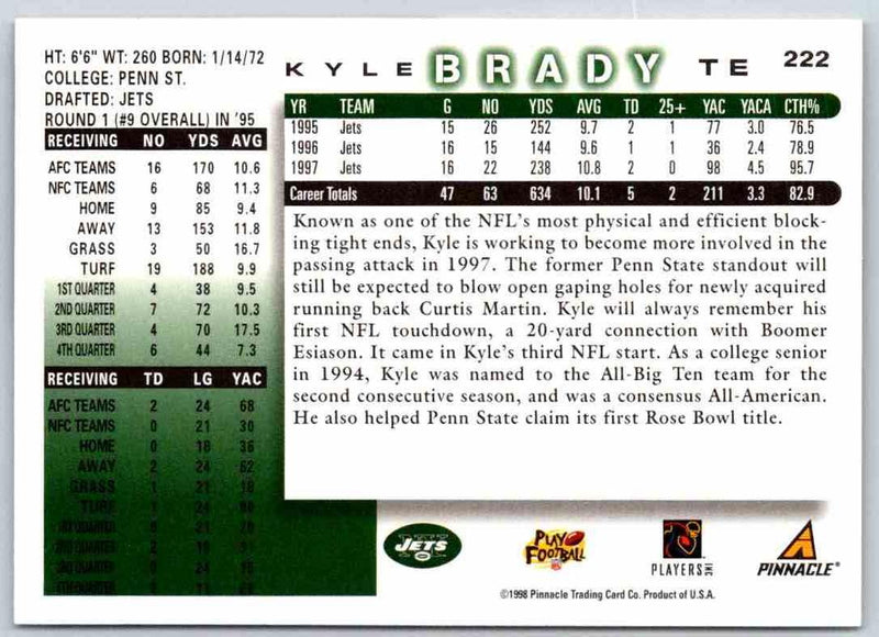 1998 Edge Kyle Brady