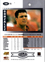 1999 Leaf Certified Tony Gonzalez #49