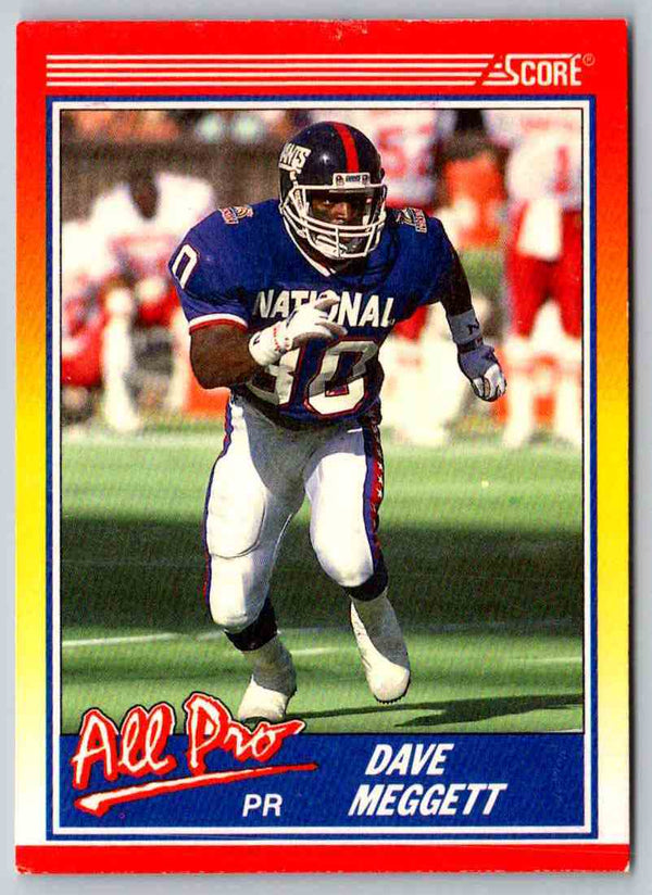 1990 Score Dave Meggett #576