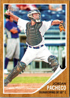 2011 Topps Heritage Minor League Jordan Pacheco #75