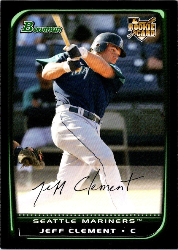 2008 Bowman Jeff Clement #210 Rookie