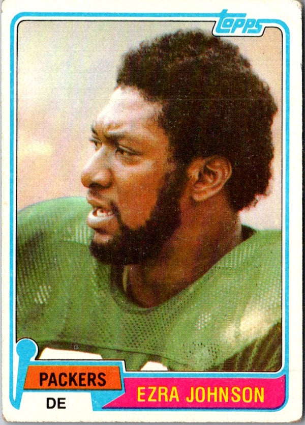1981 Topps Ezra Johnson #168 Rookie