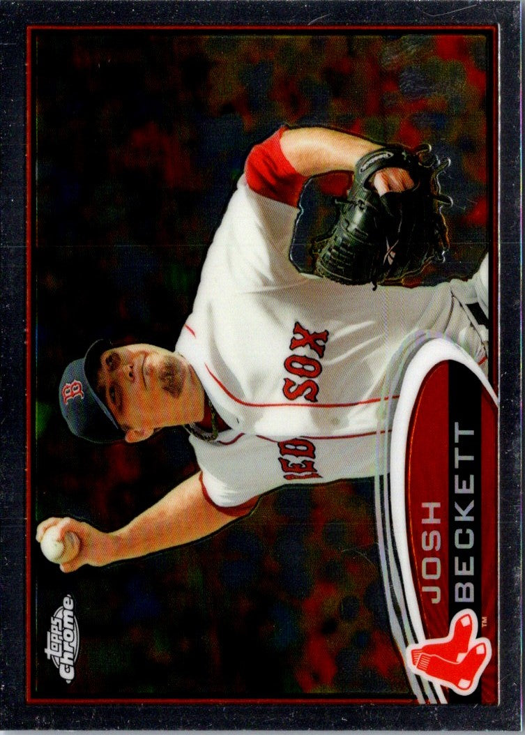 2012 Topps Chrome Josh Beckett