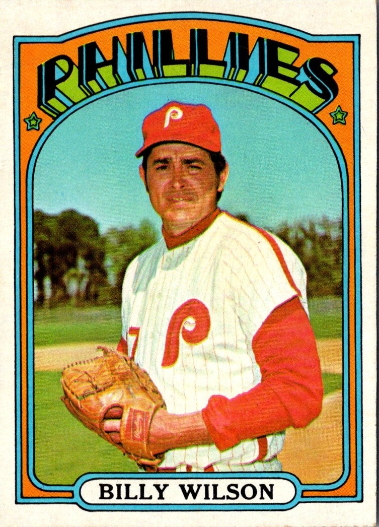 1972 Topps Billy Wilson