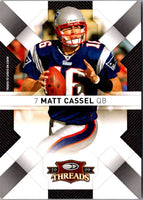2009 Donruss Threads Matt Cassel #50