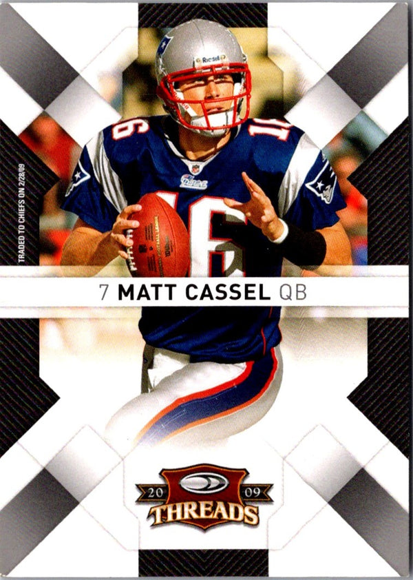 2009 Donruss Threads Matt Cassel #50