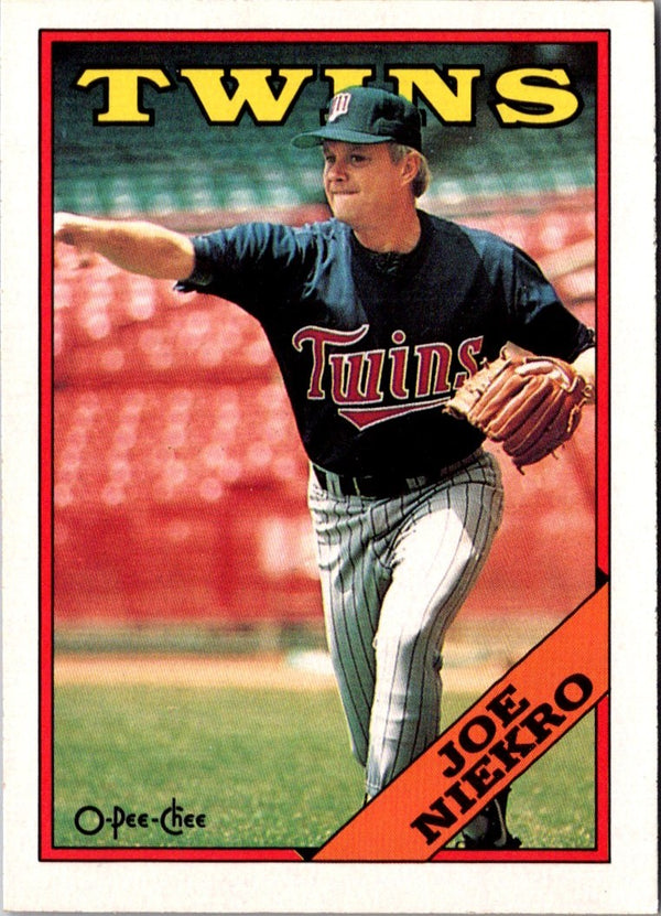 1988 O-Pee-Chee Joe Niekro #233