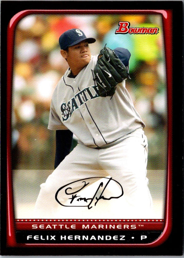 2008 Bowman Felix Hernandez #157