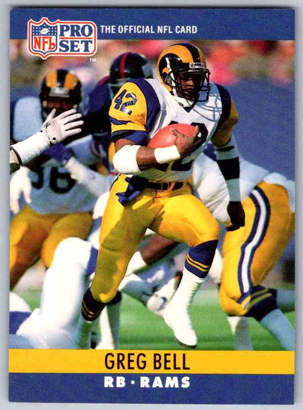 1990 Score 100 Hottest Greg Bell #42