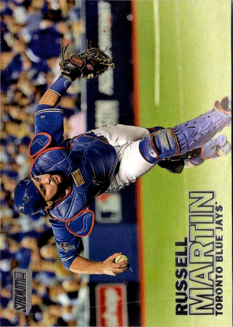 2016 Stadium Club Russell Martin