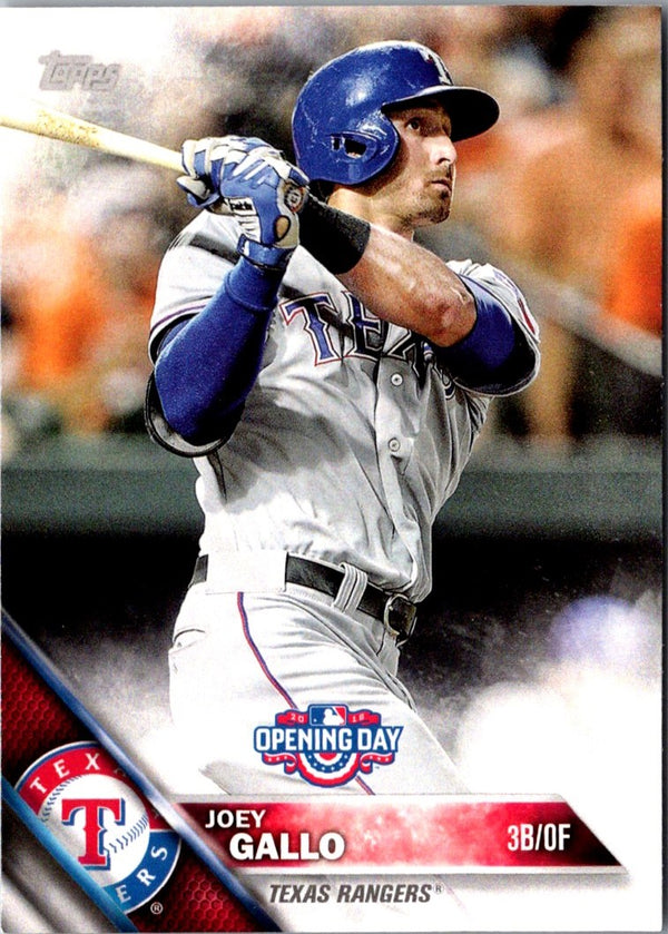 2016 Topps Opening Day Joey Gallo #OD-78