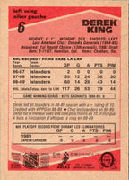 1989 O-Pee-Chee Derek King #6 Rookie