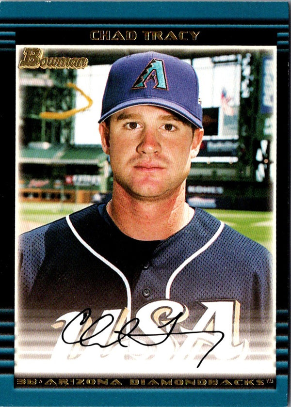 2002 Bowman Draft Picks & Prospects Chad Tracy #BDP134 Rookie