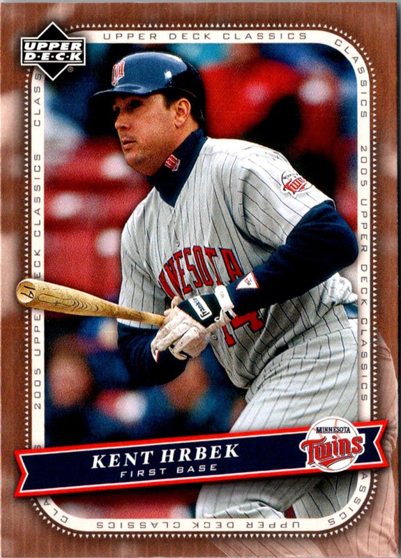2005 Upper Deck Classics Kent Hrbek #62